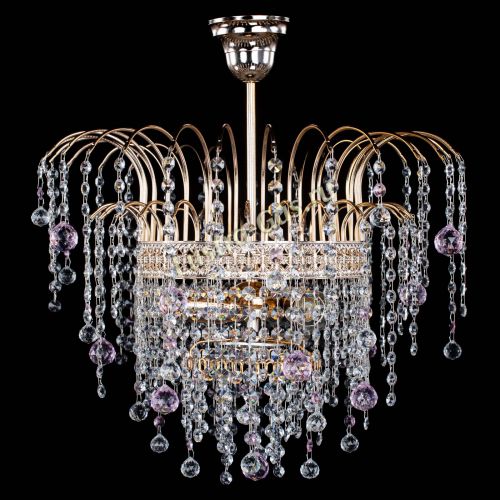 Люстра Агата Венеция №3 розовая в Подольске Люстра Агата Венеция №3 розовая в Подольске