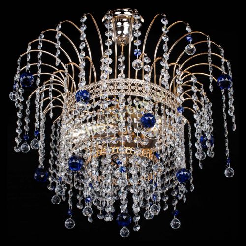 Люстра Агата Венеция №3 синяя в Подольске Гусь Хрустальный