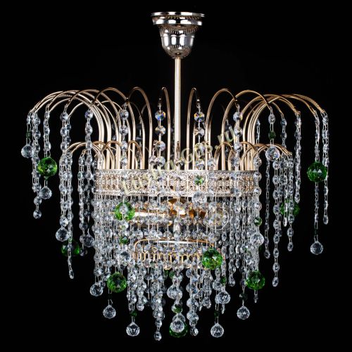 Люстра Агата Венеция №3 зеленая в Подольске Люстра Агата Венеция №3 зеленая в Подольске