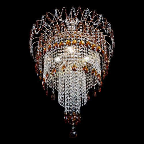 Люстра Агата Венеция №4 длинная Чайная в Подольске Гусь Хрустальный