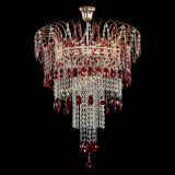 Люстра Агата Венеция №4 длинная Красная в Подольске Люстра Агата Венеция №4 длинная Красная в Подольске