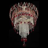 Люстра Агата Венеция №4 длинная Красная в Подольске Люстра Агата Венеция №4 длинная Красная в Подольске