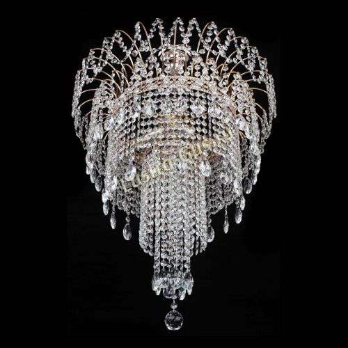 Люстра Агата Венеция №4 длинная в Подольске Гусь Хрустальный