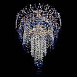 Люстра Агата Венеция №4 длинная Синяя в Подольске
