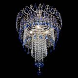 Люстра Агата Венеция №4 длинная Синяя в Подольске