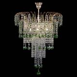 Люстра Агата Венеция №4 длинная Зеленая в Подольске