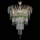 Люстра Агата Венеция №4 длинная Зеленая в Подольске