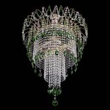 Люстра Агата Венеция №4 длинная Зеленая в Подольске
