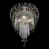 Люстра Агата Венеция №4 длинная Зеленая в Подольске