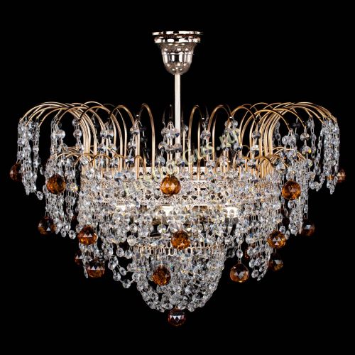 Люстра Агата Венеция №4 шар чайная в Подольске Гусь Хрустальный