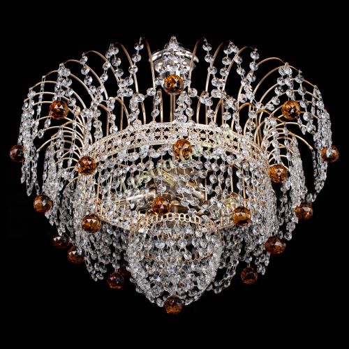 Люстра Агата Венеция №4 шар чайная в Подольске Гусь Хрустальный