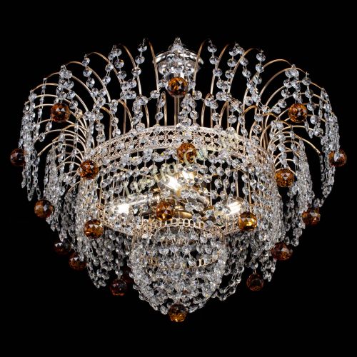 Люстра Агата Венеция №4 шар чайная в Подольске Гусь Хрустальный