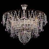 Люстра Агата Венеция №4 шар розовая в Подольске