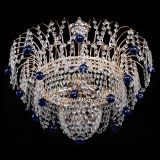 Люстра Агата Венеция №4 шар синяя в Подольске Люстра Агата Венеция №4 шар синяя в Подольске