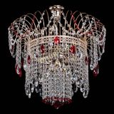 Люстра Агата Венеция №4 красная в Подольске Люстра Агата Венеция №4 красная в Подольске