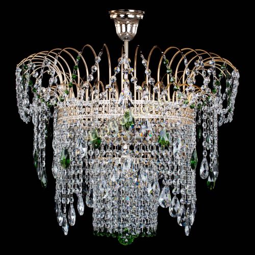 Люстра Агата Венеция №4 зеленая в Подольске Люстра Агата Венеция №4 зеленая в Подольске