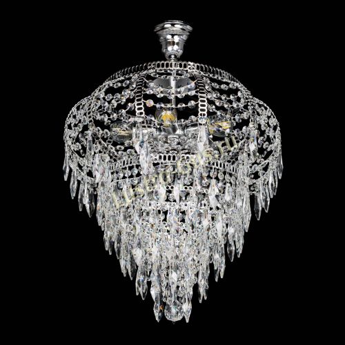 Люстра Альфа №5 с подвесом в Подольске Гусь Хрустальный