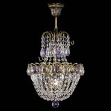 Люстра Астра №1 с подвесом под бронзу Фиолетоавя в Подольске Люстра Астра №1 с подвесом под бронзу Фиолетоавя в Подольске