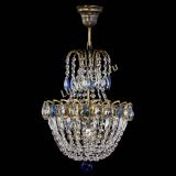 Люстра Астра №1 с подвесом под бронзу Синяя в Подольске Люстра Астра №1 с подвесом под бронзу Синяя в Подольске