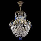 Люстра Астра №1 с подвесом под бронзу Синяя в Подольске Люстра Астра №1 с подвесом под бронзу Синяя в Подольске