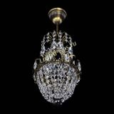 Люстра Астра №1 узкая черная под бронзу в Подольске