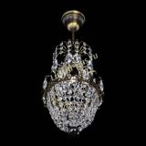 Люстра Астра №1 узкая черная под бронзу в Подольске