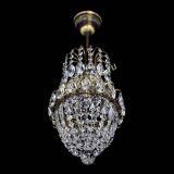 Люстра Астра №1 узкая с подвесом под бронзу в Подольске