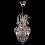 Люстра Астра №1 узкая фиолетовая в Подольске