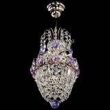 Люстра Астра №1 узкая фиолетовая в Подольске