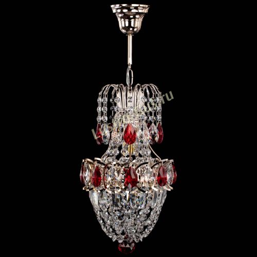 Люстра Астра №1 узкая красная в Подольске Люстра Астра №1 узкая красная в Подольске