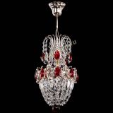 Люстра Астра №1 узкая красная в Подольске Люстра Астра №1 узкая красная в Подольске