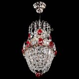 Люстра Астра №1 узкая красная в Подольске Люстра Астра №1 узкая красная в Подольске