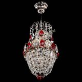 Люстра Астра №1 узкая красная в Подольске Люстра Астра №1 узкая красная в Подольске