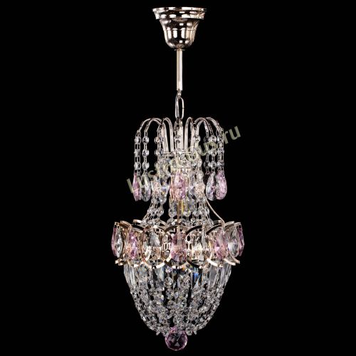 Люстра Астра №1 узкая розовая в Подольске Люстра Астра №1 узкая розовая в Подольске