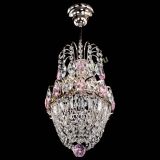 Люстра Астра №1 узкая розовая в Подольске Люстра Астра №1 узкая розовая в Подольске