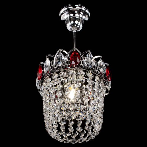 Люстра Астра ажур №1 красная в Подольске Гусь Хрустальный