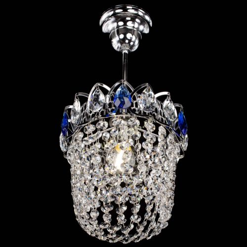 Люстра Астра ажур №1 синяя в Подольске Гусь Хрустальный