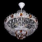 Люстра Астра Белая с подвесом чайная в Подольске