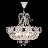 Люстра Астра Белая с подвесом черная в Подольске Люстра Астра Белая с подвесом черная в Подольске