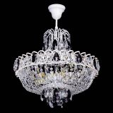 Люстра Астра Белая с подвесом черная в Подольске Люстра Астра Белая с подвесом черная в Подольске