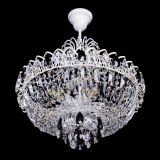 Люстра Астра Белая с подвесом черная в Подольске Люстра Астра Белая с подвесом черная в Подольске