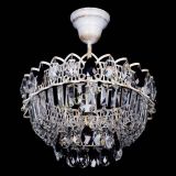 Люстра Астра Бутон №1 Черная - белая с подвесом в Подольске