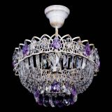 Люстра Астра Бутон №1 Фиолетовая - белая с подвесом в Подольске Люстра Астра Бутон №1 Фиолетовая - белая с подвесом в Подольске