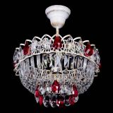 Люстра Астра Бутон №1 Красная - белая с подвесом  в Подольске