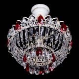 Люстра Астра Бутон №1 Красная - белая с подвесом  в Подольске