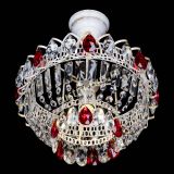 Люстра Астра Бутон №1 Красная - белая с подвесом  в Подольске