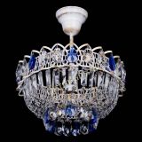 Люстра Астра Бутон №1 Синяя - белая с подвесом в Подольске