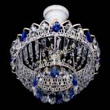 Люстра Астра Бутон №1 Синяя - белая с подвесом в Подольске