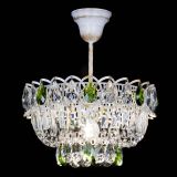 Люстра Астра Бутон №1 Зеленая - белая с подвесом  в Подольске