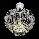 Люстра Астра Бутон №1 Зеленая - белая с подвесом  в Подольске